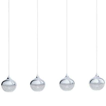 Eglo - Lampadario a sospensione con filo 4xE14/25W/230V