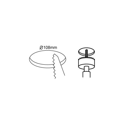 Eglo 98631 - SET 3x Lampada LED da incasso FUEVA 3xLED/5W/230V