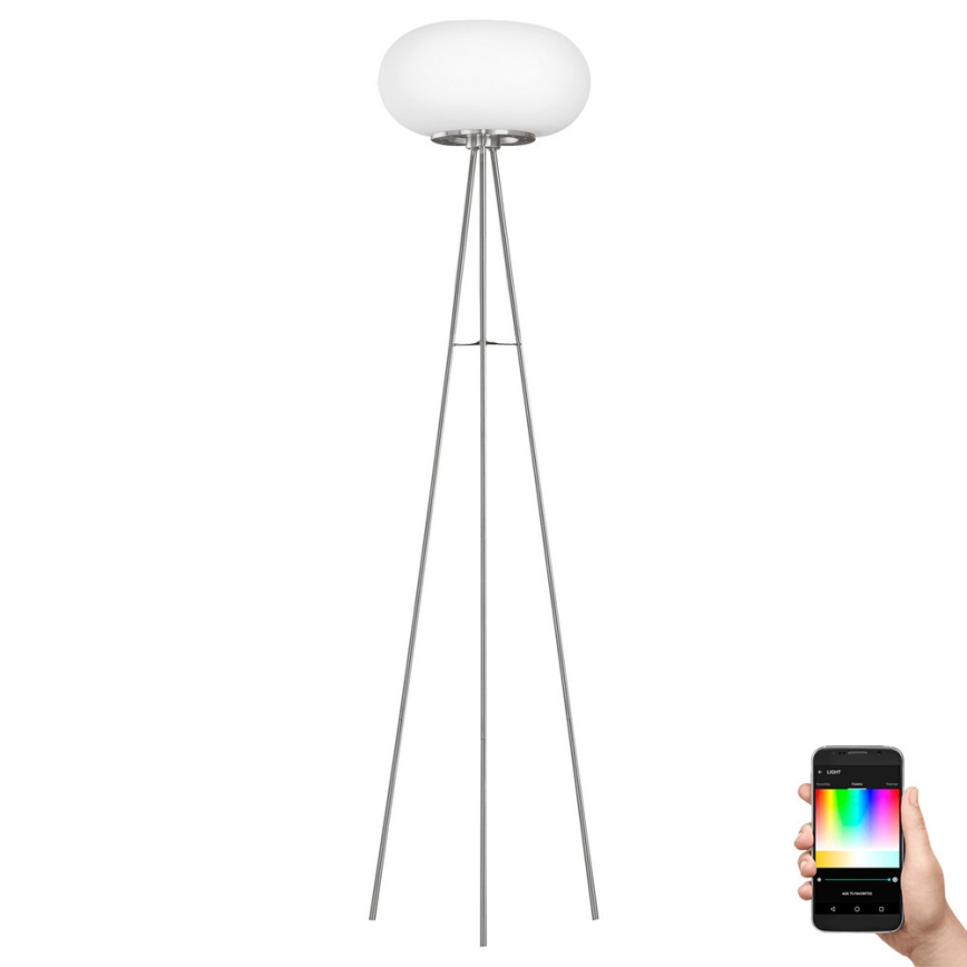 Eglo - Lampada da terra LED RGB dimmerabile OPTICA-C LED/17W/230V diametro 56 cm