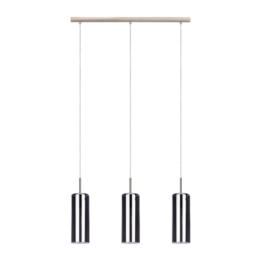 Eglo - Lampadario a sospensione con filo 3xE27/15W/230V