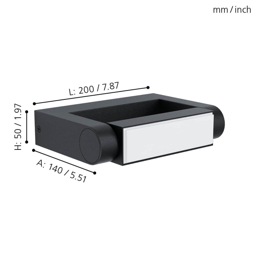 Eglo - Applique LED per esterni LED/4,8W/230V IP44