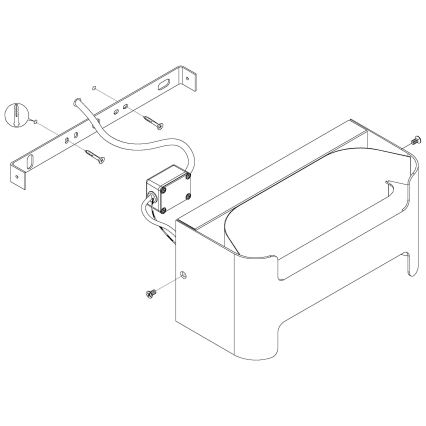 Eglo - Applique a LED da esterno LED/4,8W/230V IP44