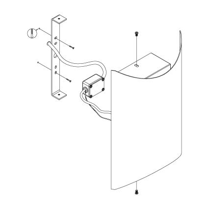 Eglo - Applique a LED da esterno LED/10W/230V IP44