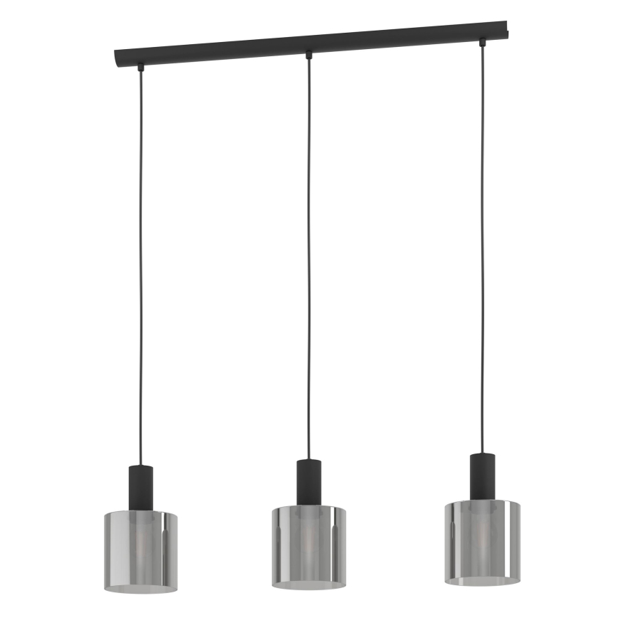Eglo - Lampadario a sospensione con filo 3xE27/40W/230V