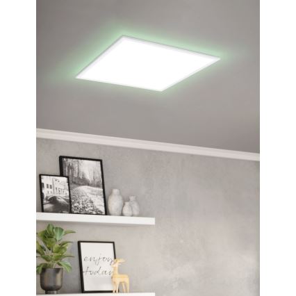 Eglo - Plafoniera dimmerabile RGBW LED/32,5W/230V 2700-6500K 60x60 cm + telecomando