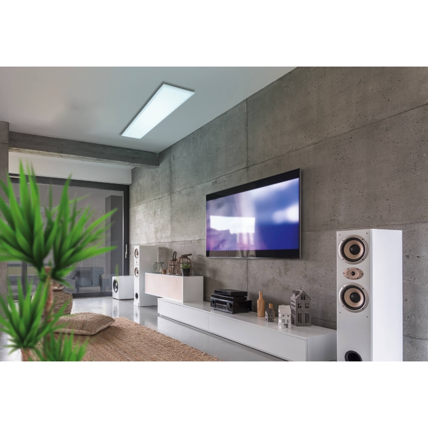 Eglo - Plafoniera dimmerabile RGBW LED/32,5W/230V 2700-6500K 120x30 cm + telecomando