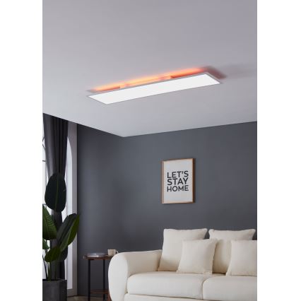 Eglo - Plafoniera dimmerabile RGBW LED/32,5W/230V 2700-6500K 120x30 cm + telecomando