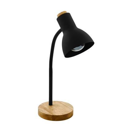 Eglo - Lampada da tavolo 1xE27/40W/230V nero