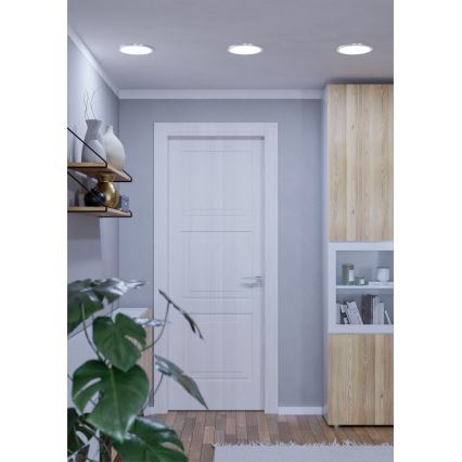 Eglo - Faretto da incasso LED dimmerabile per bagno LED/16,5W/230V IP44 ZigBee Ø 21,6 cm