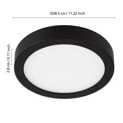 Eglo - Lampada da bagno LED dimmerabile LED/19,5W/230V IP44 ZigBee