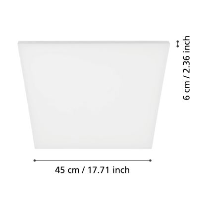 Eglo - Plafoniera LED LED/20W/230V