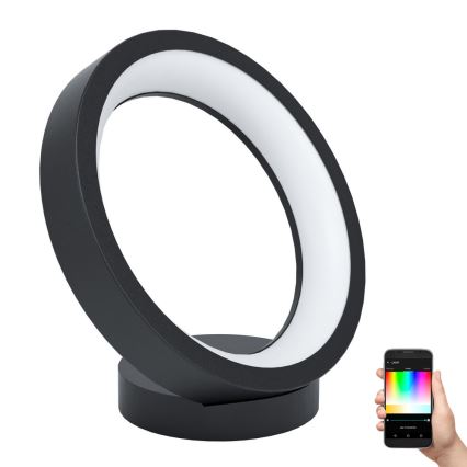 Eglo 99029 - Lampada da tavolo dimmerabile LED RGB MARGHERA-C LED/16W/230V