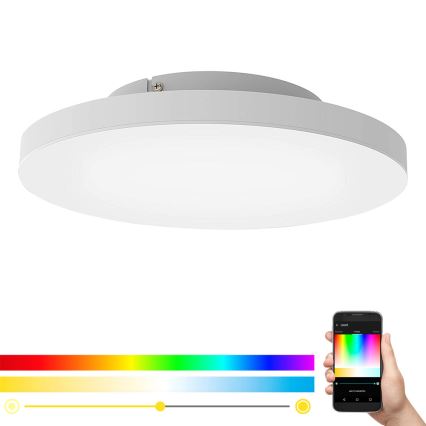 Eglo - Plafoniera LED RGB dimmerabile TURCONA-C LED/20W/230V + T