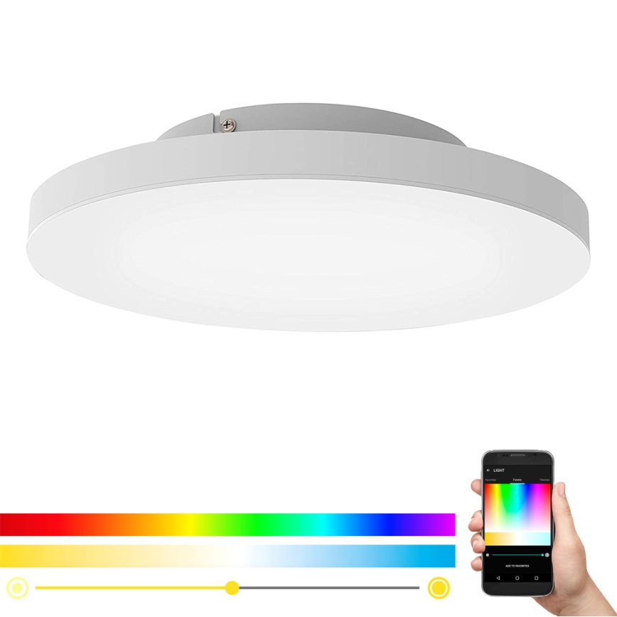Eglo - Plafoniera LED RGB dimmerabile TURCONA-C LED/20W/230V + T