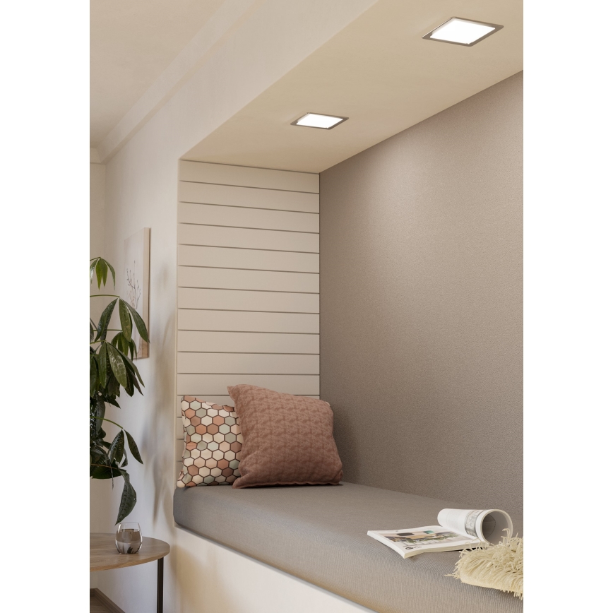 Eglo - Lampada da incasso a LED/10,5W/230V 16,6x16,6 cm