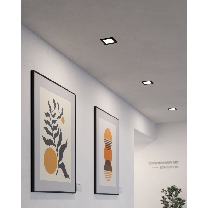 Eglo - Plafoniera da incasso a LED/5,5W/230V 11,7x11,7 cm