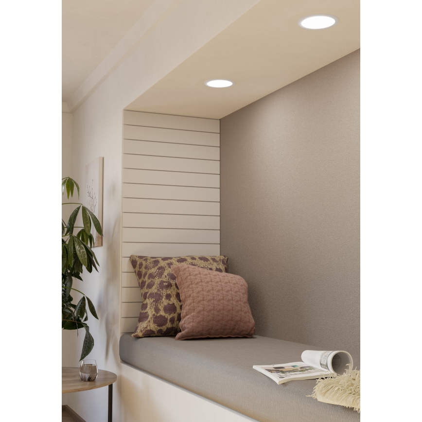 Eglo - Plafoniera da incasso per bagno a LED 5 LED/10,5W/230V IP44 Ø 16,6 cm
