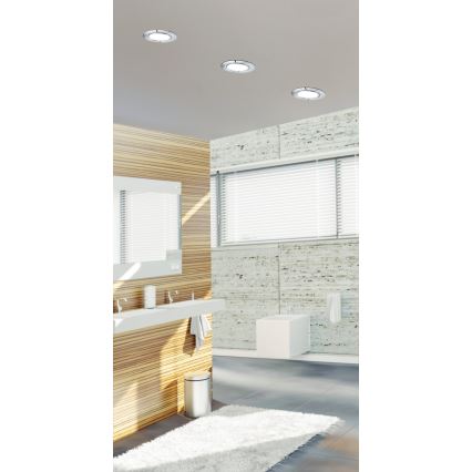 Eglo - Lampada LED da incasso per bagni LED/2,7W/230V IP44