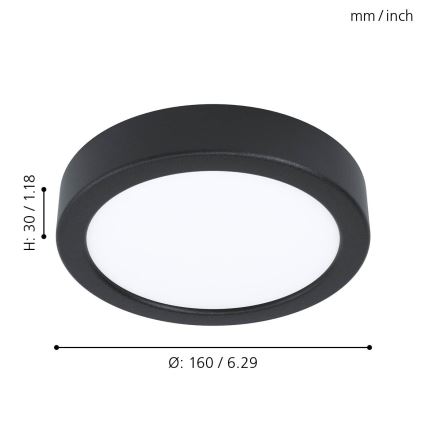 Eglo - Plafoniera LED LED/10,5W/230V