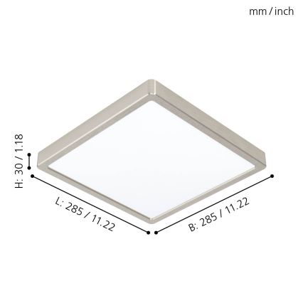 Eglo - Plafoniera LED LED/20W/230V