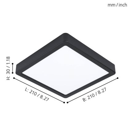 Eglo - Plafoniera LED LED/16,5W/230V