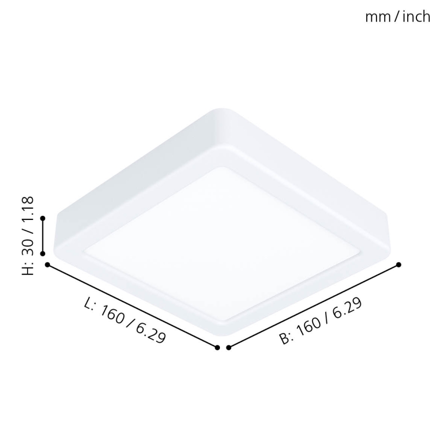 Eglo - Plafoniera LED LED/10,5W/230V