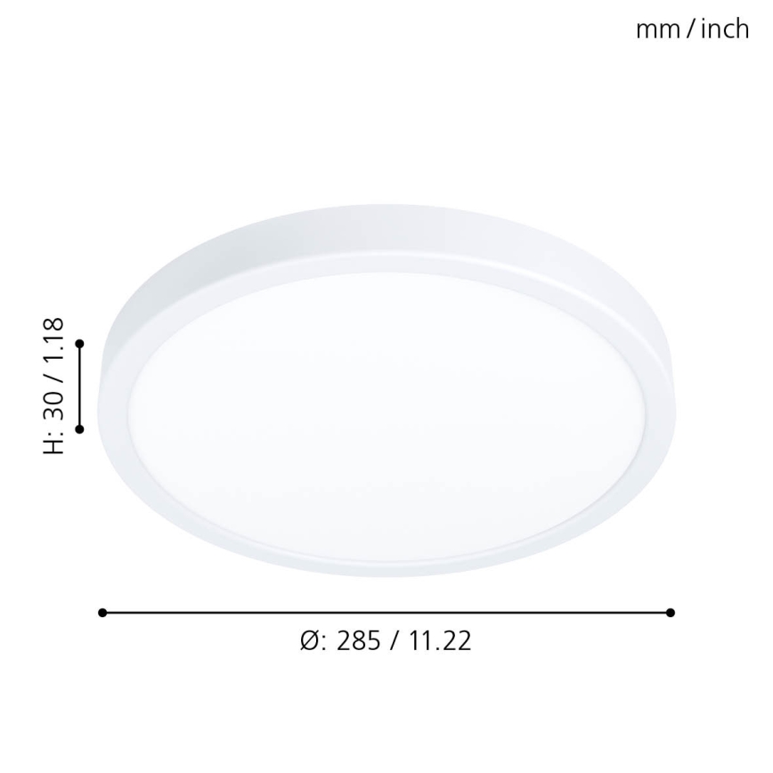 Eglo - Plafoniera LED dimmerabile LED/20W/230V