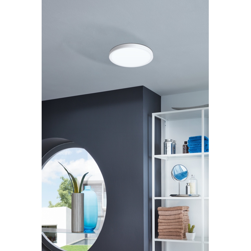 Eglo - Plafoniera da bagno LED/20W/230V IP44 Ø 28,5 cm
