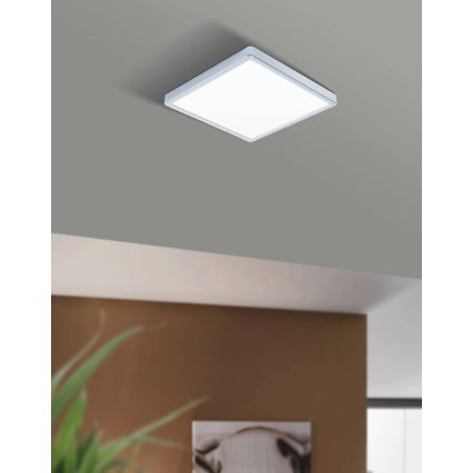 Eglo - Plafoniera da soffitto per bagno LED/20W/230V IP44 28,5x28,5 cm
