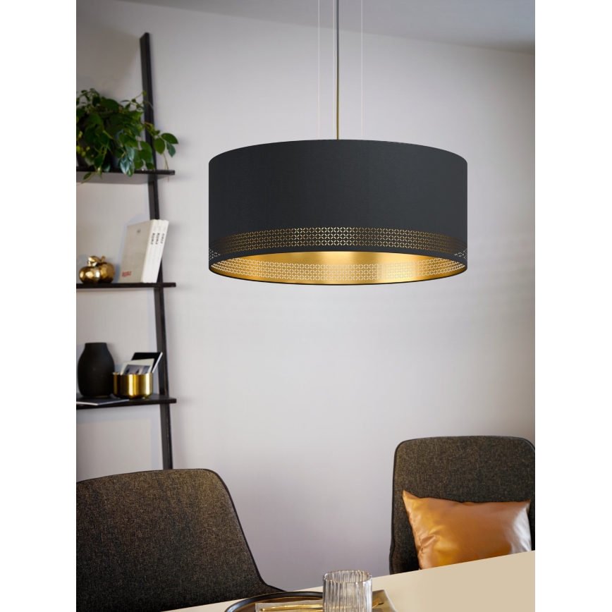 Eglo - Lampadario a sospensione con filo 3xE27/40W/230V