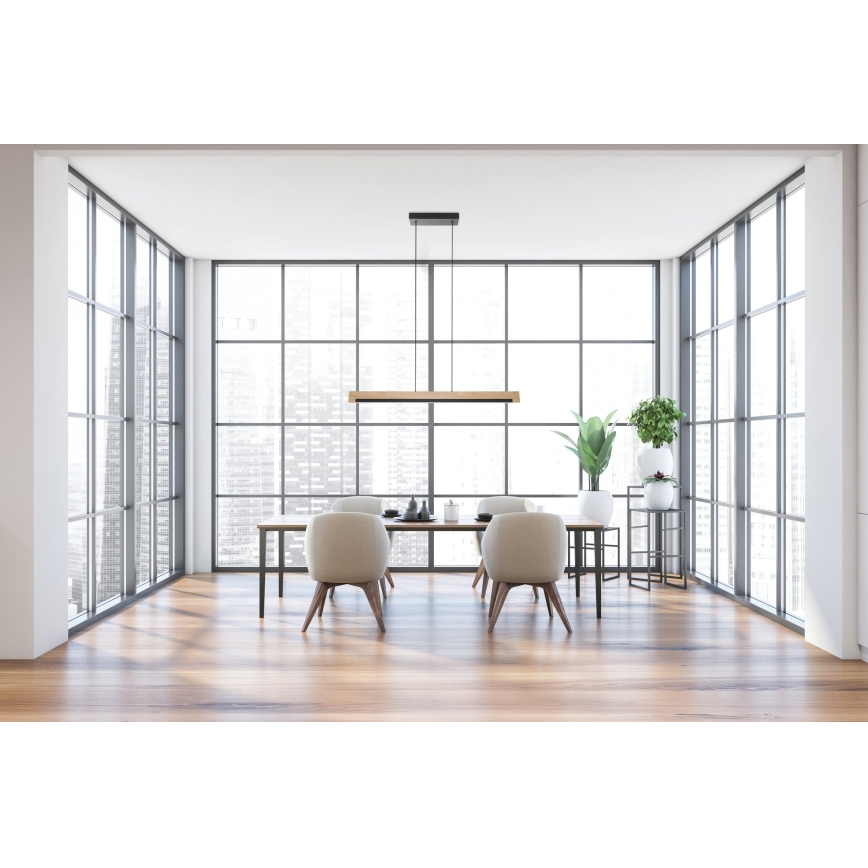 Eglo - Lampadario a sospensione con filo LED dimmerabile LED/25,5W/230V