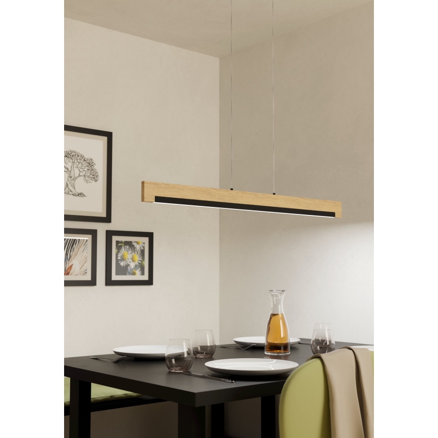 Eglo - Lampadario a sospensione con filo LED dimmerabile LED/25,5W/230V