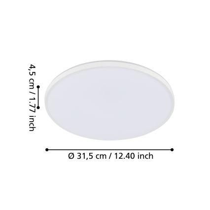 Eglo - Plafoniera LED LED/18W/230V