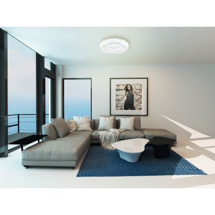 Eglo - Lampada da soffitto dimmerabile LED/18W/230V con telecomando