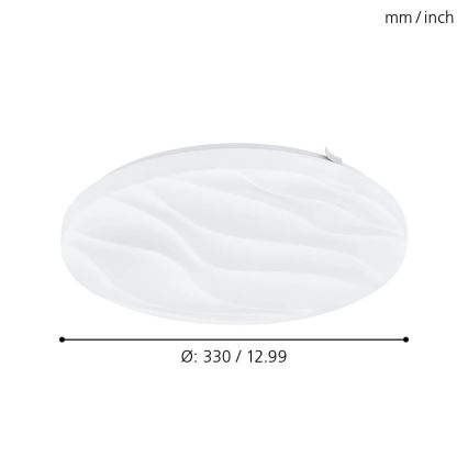 Eglo - Plafoniera LED LED/14,6W/230V