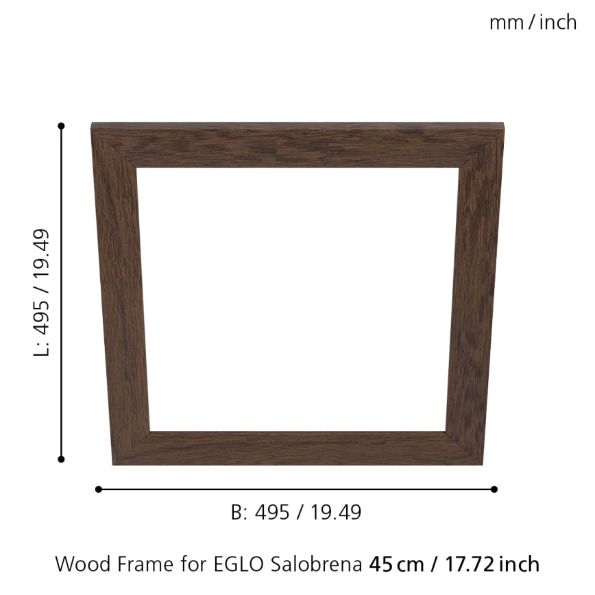Eglo - Cornice per lampada SALOBRENA 450x450 mm