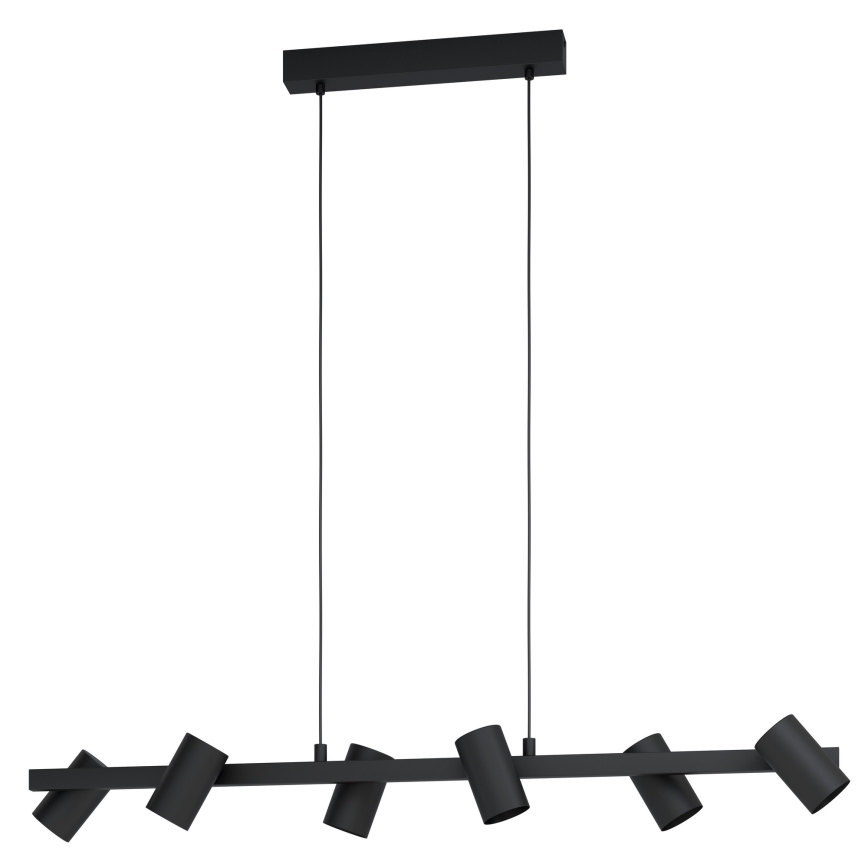 Eglo - Lampadario a sospensione con filo 6xE14/25W/230V