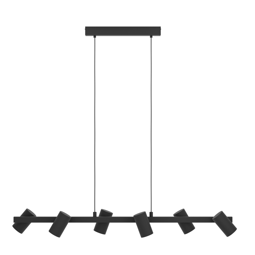 Eglo - Lampadario a sospensione con filo 6xE14/25W/230V