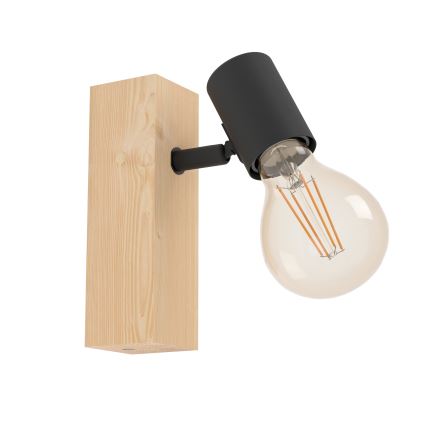 Eglo - Faretto da parete TOWNSHEND 1xE27/10W/230V