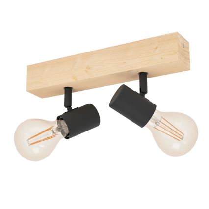 Eglo - Faretto TOWNSHEND 2xE27/60W/230V