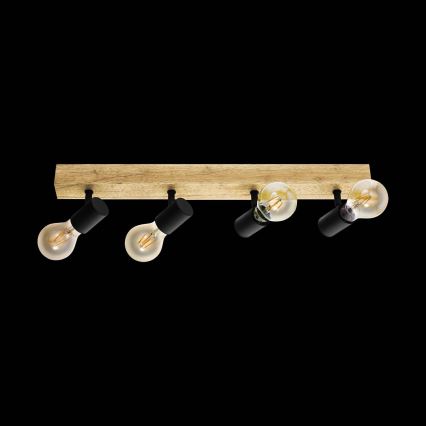 Eglo - Faretto TOWNSHEND 4xE27/60W/230V