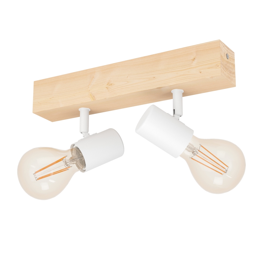 Eglo - Faretto TOWNSHEND 2xE27/60W/230V - FSC certificato