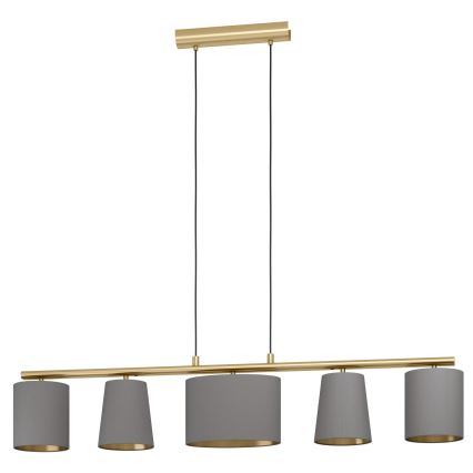 Eglo 99487 - Lampadario a sospensione su cavo ALMEIDA 5xE14/40W/230V