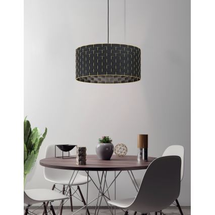 Eglo - Lampadario su corda 1xE27/40W/230V d. 55 cm