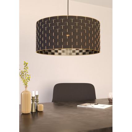 Eglo - Lampadario su corda 1xE27/40W/230V d. 55 cm