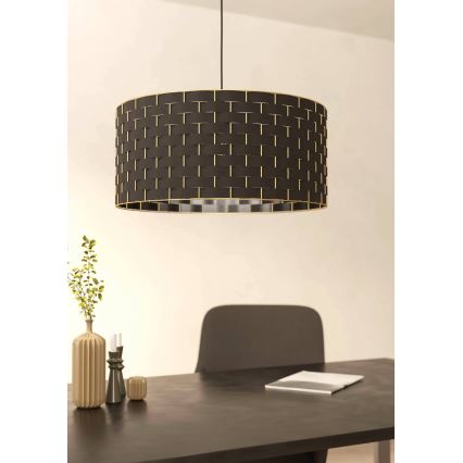 Eglo - Lampadario su corda 1xE27/40W/230V d. 55 cm