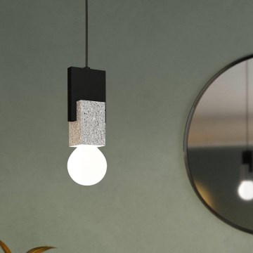 Eglo 99531 - Lampadario a sospensione con cavo LOBATIA 1xE27/40W/230V