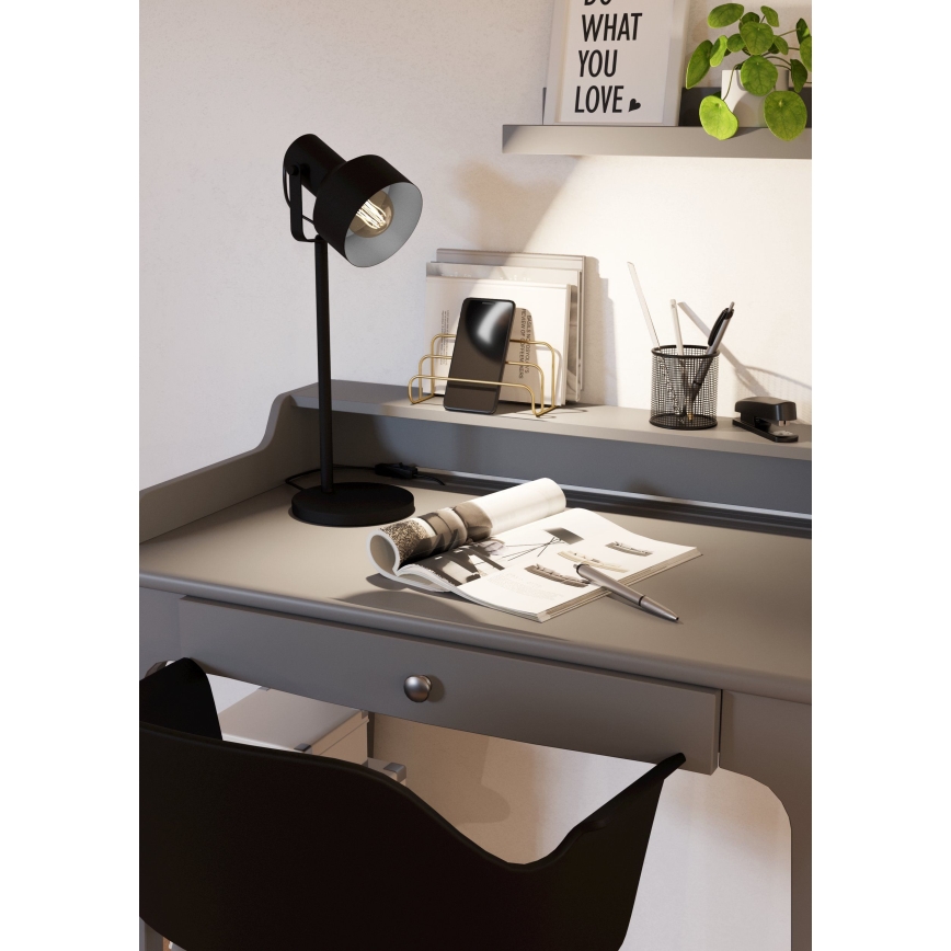 Eglo - Lampada da tavolo 1xE27/28W/230V