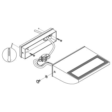 Eglo - Applique LED da esterno LED/10,5W/230V IP44