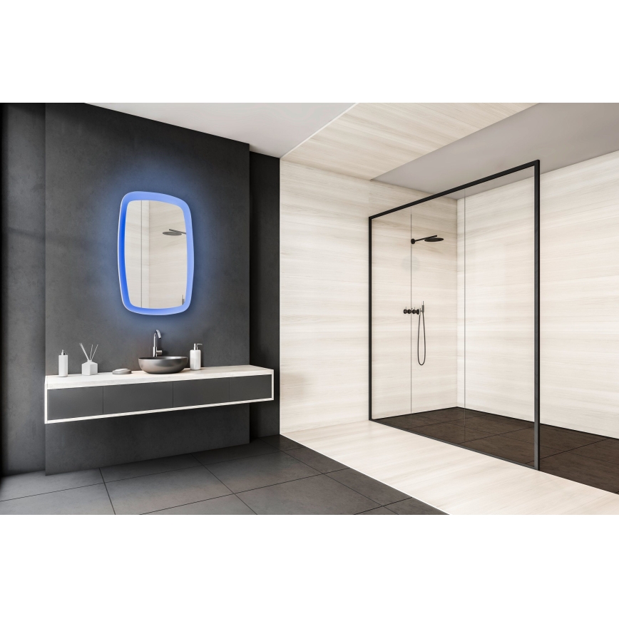 Eglo - LED RGBW Specchio da bagno dimmerabile con retroilluminazione 20W/230V IP44 ZigBee